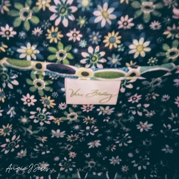 Vera Bradley Retired Pattern Spring 2008 Daisy Daisy Betsey Style Tote Bag . - Picture 7 of 7